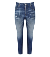 DSQUARED2 SKATER MEDIUM WASHED BLUE JEANS