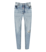 DSQUARED2 WASH 642 PALM BEACH LIGHT BLUE JEANS