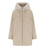 DUNO MAYU BEIGE HOODED JACKET