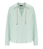ELISABETTA FRANCHI ACQUA BLOUSE