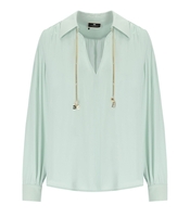 ELISABETTA FRANCHI ACQUA BLOUSE