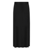ELISABETTA FRANCHI BLACK MIDI SKIRT
