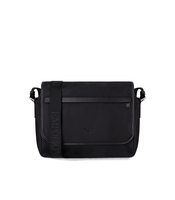 EMPORIO ARMANI BLACK MESSENGER BAG
