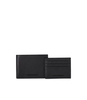 EMPORIO ARMANI BLACK WALLET+CARD HOLDER SET
