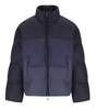 EMPORIO ARMANI BLUE DEGRADÉ PADDED JACKET