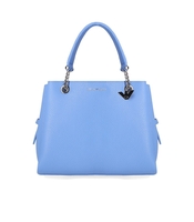EMPORIO ARMANI CHARM LIGHT BLUE HANDBAG