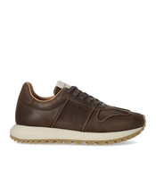 EMPORIO ARMANI DARK BROWN SNEAKER