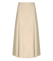 ESSENTIEL ANTWERP GEEUW CREAM MIDI SKIRT