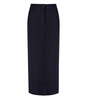 ESSENTIEL ANTWERP GLOSSARY NAVY BLUE MIDI SKIRT