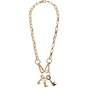 ESSENTIEL ANTWERP GOBBERY GOLD NECKLACE