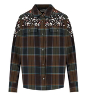 ESSENTIEL ANTWERP GOLDFIELD GREEN SHIRT