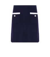 ESSENTIEL ANTWERP HARKET DARK BLUE SKIRT