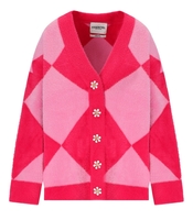 ESSENTIEL ANTWERP HOW PINK CARDIGAN