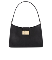 FURLA 1927 M SOFT BLACK SHOULDER BAG
