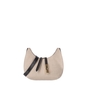 FURLA GOCCIA S NATURAL BLACK SHOULDER BAG