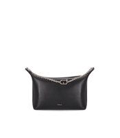 FURLA NUVOLA MINI BLACK CROSSBODY BAG