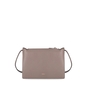 FURLA NUVOLA S STUCCO GRAY CROSSBODY BAG