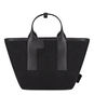FURLA PIUMA M NERO VETRIEVER HANDBAG 