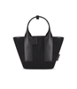 FURLA PIUMA S COLORBLOCK NERO VETIEVER HANDBAG