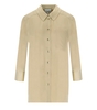 GANNI BEIGE SATIN SHIRT
