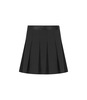 GANNI BLACK PLEATED MINI SKIRT