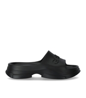 GANNI BLACK POOL SLIDE SANDAL
