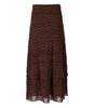 GANNI BRAUN GEORGETTE LANGER ROCK