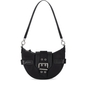 GANNI BUCKY BLACK CROSSBODY BAG