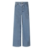 GANNI HELLBLAUE WIDE LEG JEANS