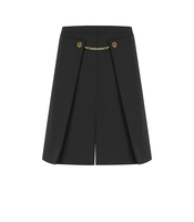 GANNI TWILL BLACK MINI SKIRT