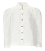 GANNI WHITE POPLIN SHIRT