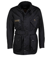 GIACCA JACK WAXED NERA BARBOUR