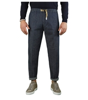 JEANS CHINO BLU SCURO WHITE SAND