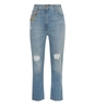 JEANS CON STRAPPI AZZURRO ELISABETTA FRANCHI