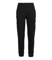 JOGGER CARGO DIAGONAL RAISED FLEECE NERO C.P. COMPANY