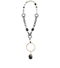 ÀLMALA METAL GREY NECKLACE