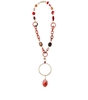 ÀLMALA METAL PINK NECKLACE
