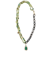 ÀLMALA QUEEN GREEN NECKLACE