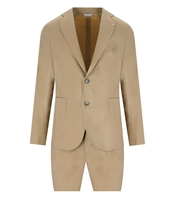 MANUEL RITZ BEIGE SINGLE-BREASTED SUIT
