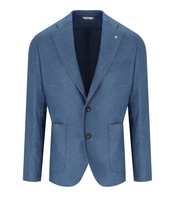 MANUEL RITZ CARTA DA ZUCCHERO SINGLE-BREASTED JACKET