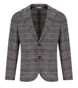 MANUEL RITZ GREY PRINCE OF WALES SINGLE BREASTED JACKET