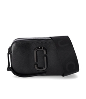 MARC JACOBS THE SNAPSHOT BLACK CROSSBODY BAG