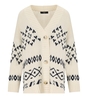 MAX MARA WEEKEND ACACIA WHITE CARDIGAN
