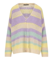 MAX MARA WEEKEND ARDUINO MULTICOLORED CARDIGAN