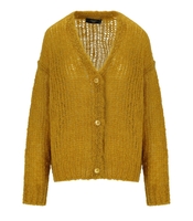 MAX MARA WEEKEND GERARDA SENAPE CARDIGAN