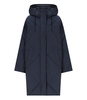 MAX MARA WEEKEND GIUNTO BLUE HOODED PADDED COAT