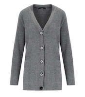 MAX MARA WEEKEND NEGUS GREY CARDIGAN