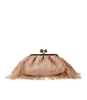 MAX MARA WEEKEND PASTICCINO BELFORD MEDIUM BEIGE CLUTCH