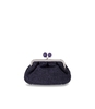 MAX MARA WEEKEND PASTICCINO PALMAS SMALL PURPLE CLUTCH