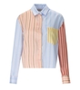 MAX MARA WEEKEND SUEZ CIELO STRIPED SHIRT